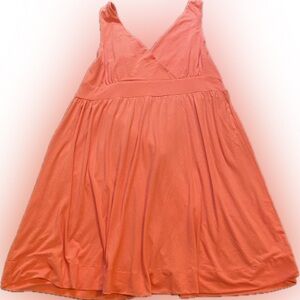 Extra Touch Vibrant Coral Dress